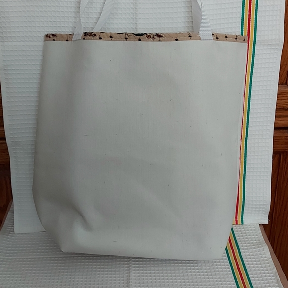 NWT Bumpa'sTotes Reversable Fabric Tote Bag - Picture 5 of 7